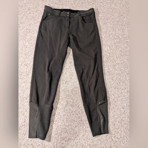 Piper full seat breeches, olive green, size 32r